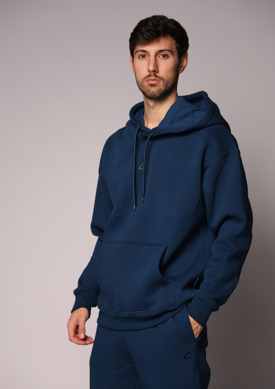 Label Patch Hoodie for Men