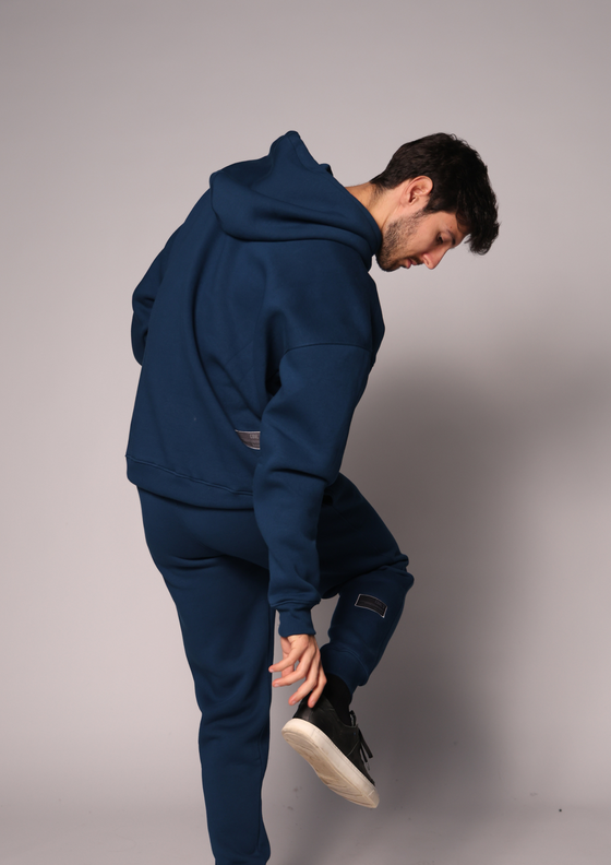 Label Patch Sweatpants for Men