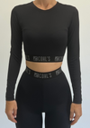 LogoBand Crop Top