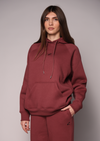 Label Patch Hoodie for Women