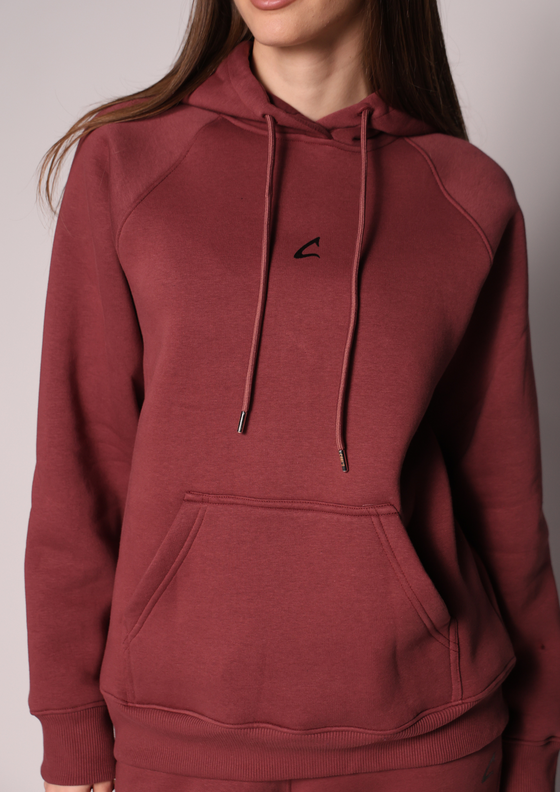 Label Patch Hoodie for Women