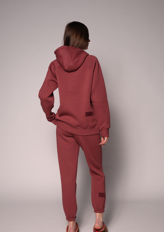 Label Patch Sweatpants for Women