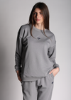 Label Sweatshirt for Women