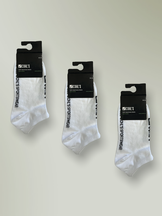 3 Low Cut Socks Bundle